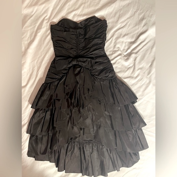 Roberta California Black Stapless Cocktail/Prom Dress. - Picture 5 of 7